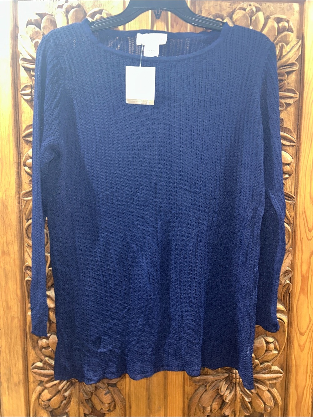 NWT Doncaster XL navy sweater